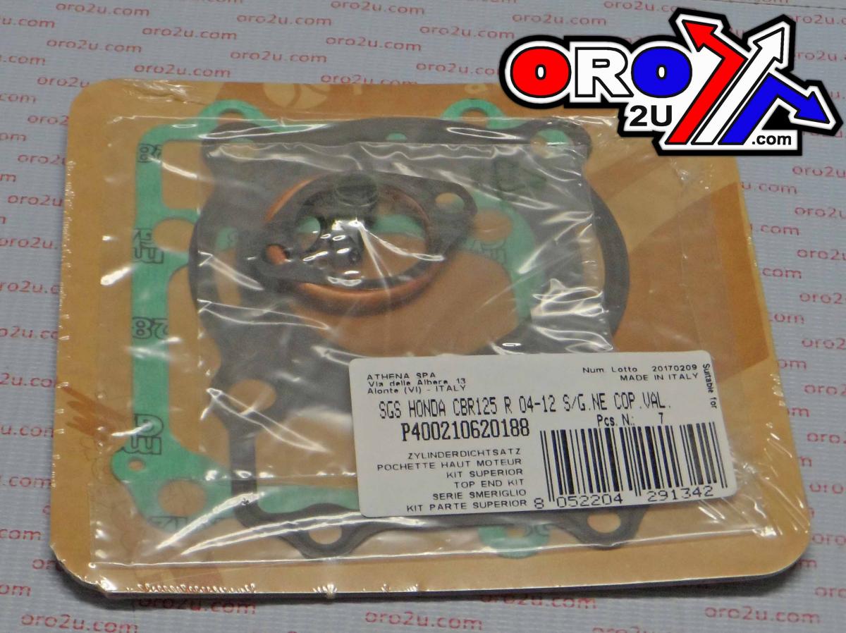 TOP END GASKET SET HONDA CBR 125R 04-17, ATHENA P400210620188