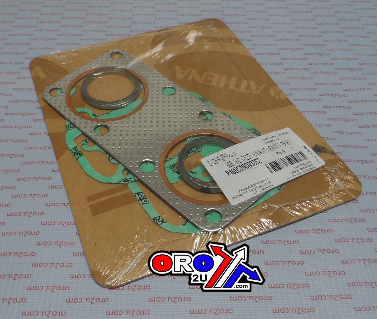 TOP END GASKET SET SUZUKI GT 250 78-85, ATHENA P400510600262