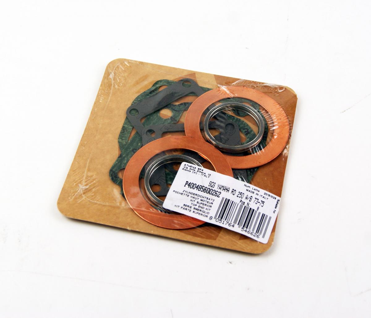 TOP END GASKET SET YAMAHA RD250 73-75, ATHENA P400485600262 YPVS