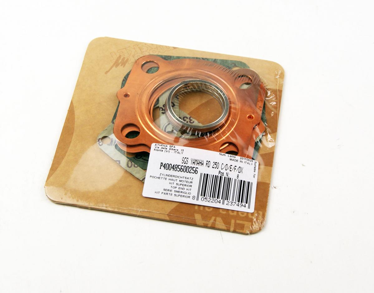 TOP END GASKET SET YAMAHA RD 250 76-79, ATHENA P400485600256 YPVS