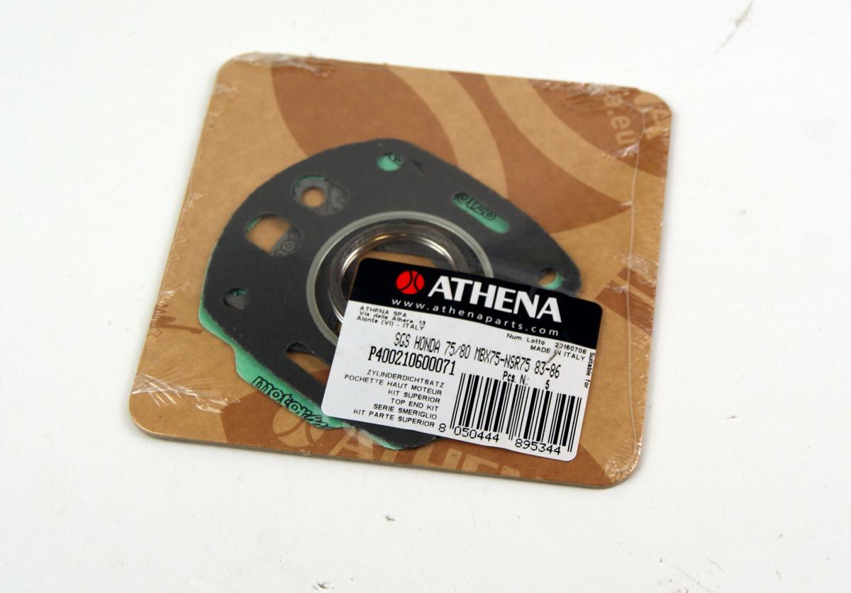 TOP END GASKET SET CRM/MBX/MCX/MTX 75/80 83-87, ATHENA P400210600071 HONDA NSR