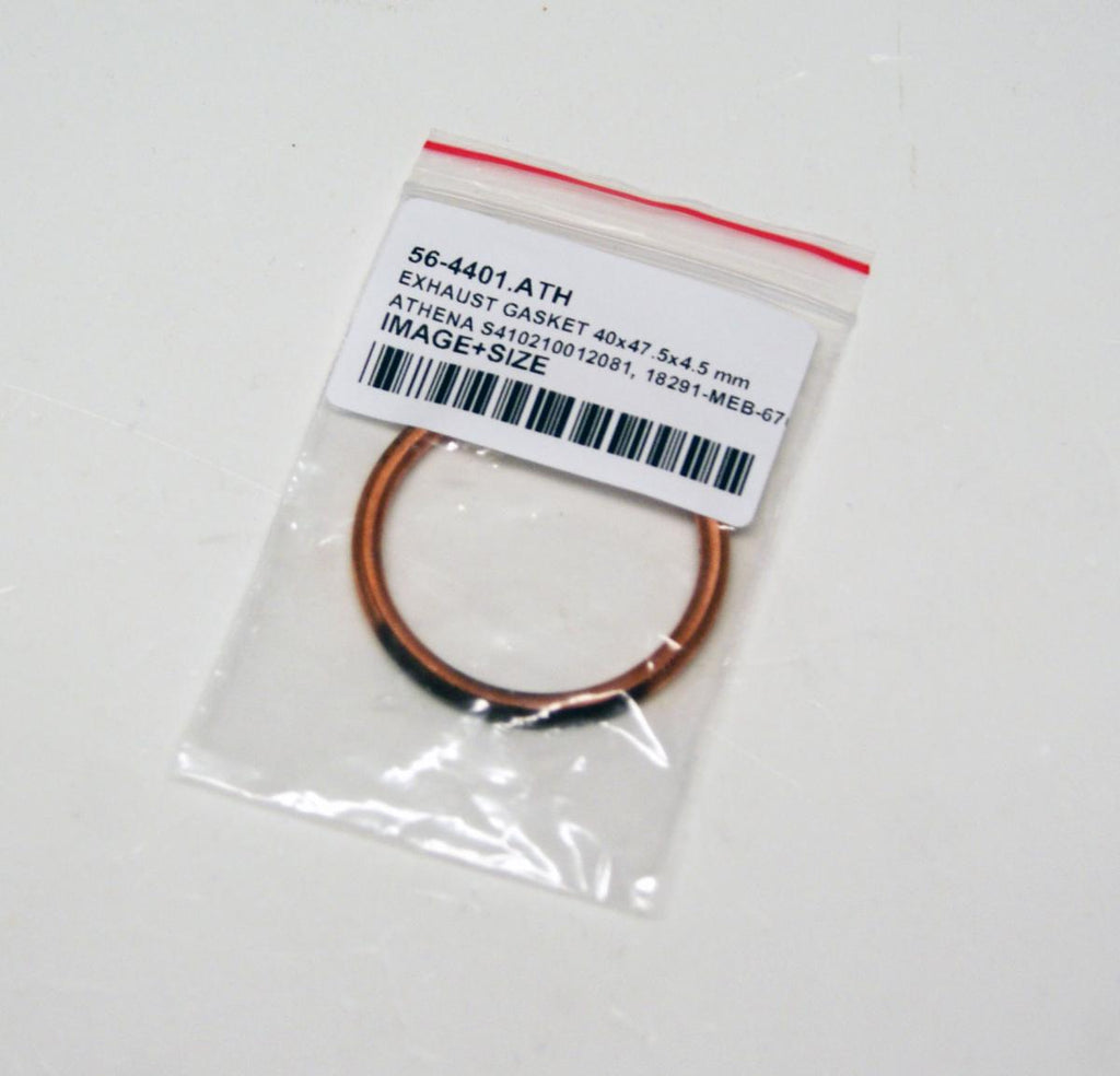 EXHAUST GASKET 40x47.5x4.5 CRF 250/300/450 09-20, ATHENA S410210012081 HONDA TRX 450/700 06-14