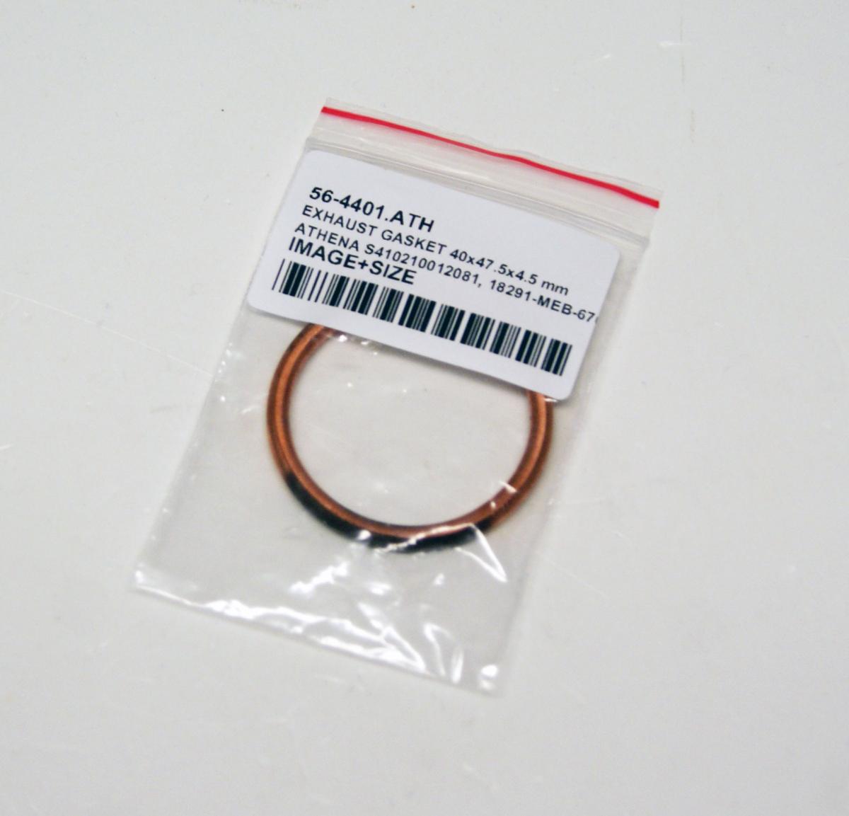 EXHAUST GASKET 40x47.5x4.5 CRF 250/300/450 09-20, ATHENA S410210012081 HONDA TRX 450/700 06-14