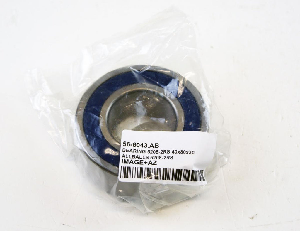 BEARING 5208-2RS 40x80x30, ALLBALLS 5208-2RS