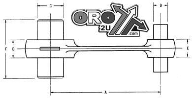 CONNECTING ROD 126-11651-00, MAZZUCCHELLI BCO0518
