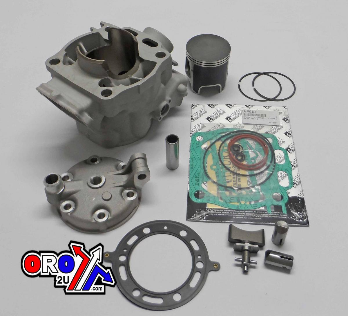 CYLINDER BIGBORE KIT YZ250 99-15, 72mm, 293cc, MX-09153K