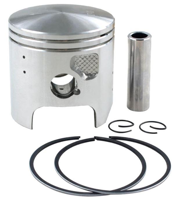 PISTON KIT 86-06 KDX200 66.50mm OS 0.50, PISTON-ENGINE 13001-1317 PIN-PISTON 13002-1053 RING-SET-PISTON 13008-1116 RING-SNAP PISTON PIN 92033