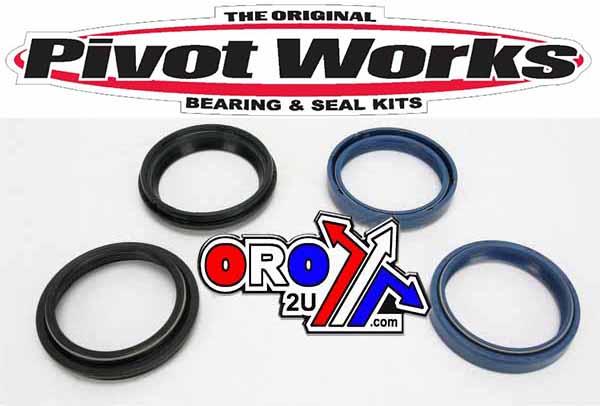 SEAL & WIPER SET/4 48x58mm, PIVOTWORKS PWFSK-Z003 FORK SEAL KIT