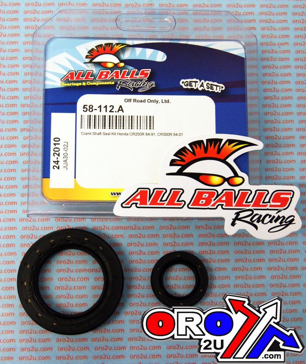 CRANKSHAFT SEAL KIT ALLBALLS, ALLBALLS 24-2010