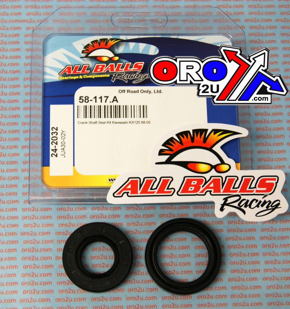 CRANKSHAFT SEAL KIT ALLBALLS, ALLBALLS 24-2032