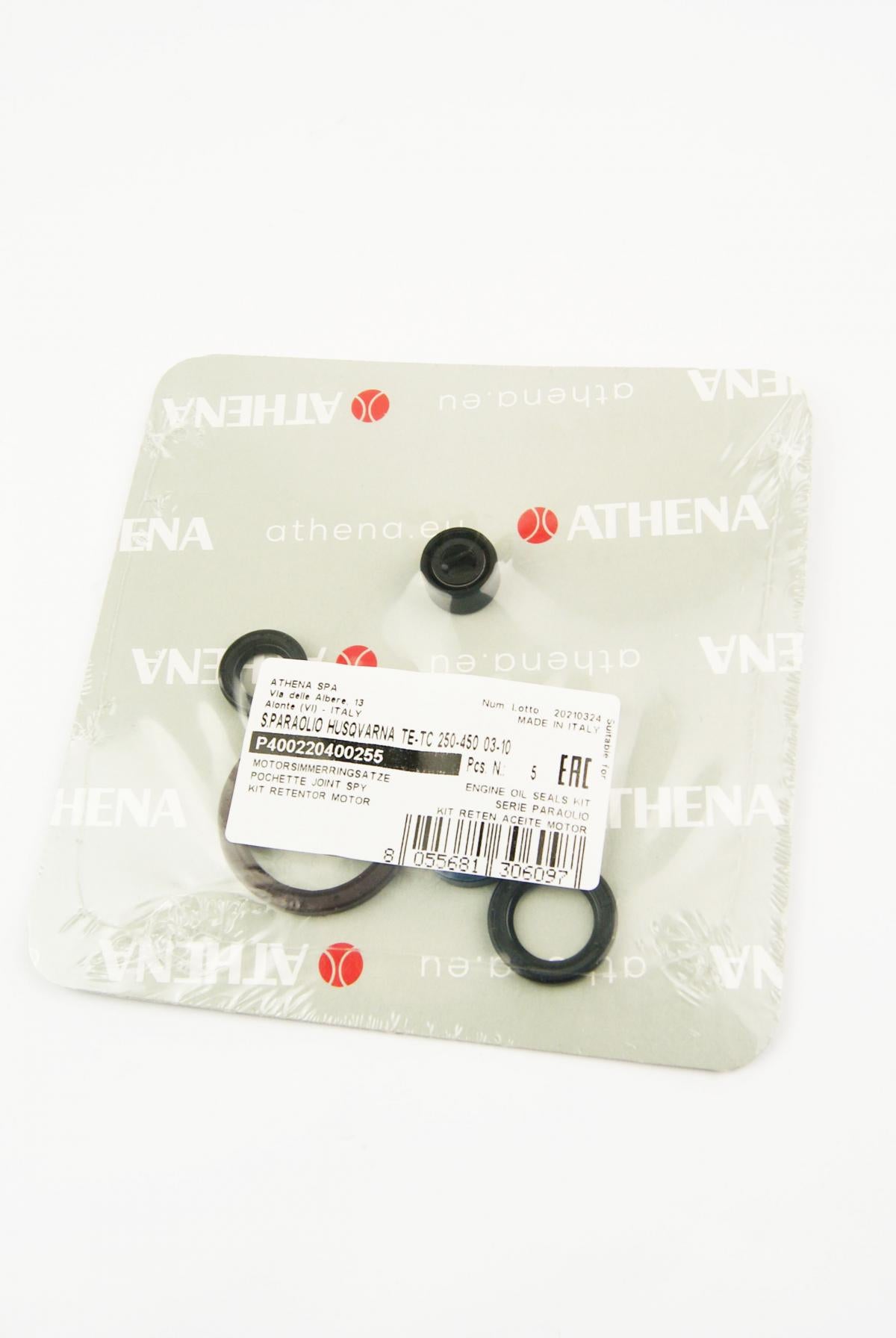 ENGINE OIL SEAL SET TC/TE 250/310/350/450/510 03-10, ATHENA P400220400255 HUSQVARNA