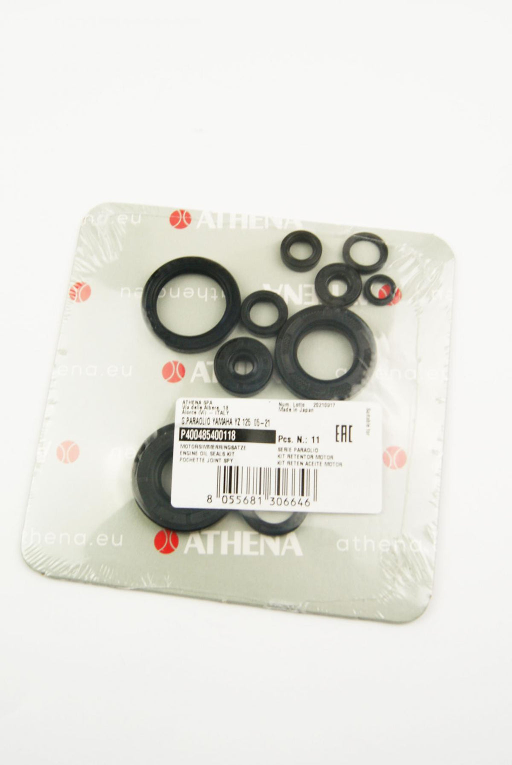 ENGINE OIL SEAL SET YAMAHA YZ125 05-24, FANTIC XE/XX 125, ATHENA P400485400118