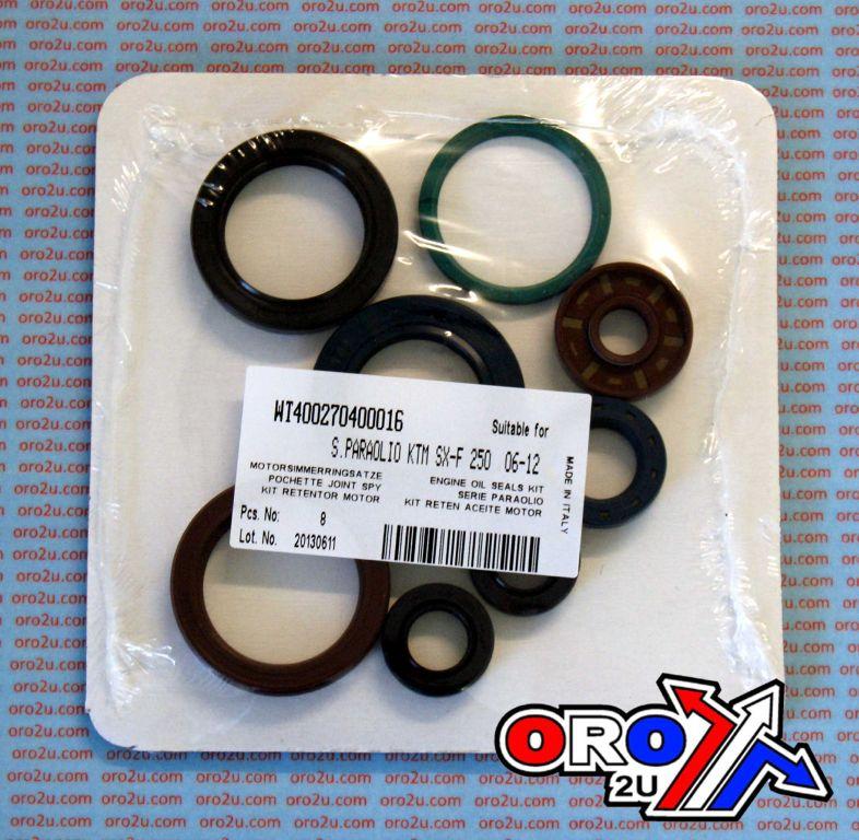 ENGINE OIL SEAL SET EXC-F/SX-F/XC-F 250 06-13, ATHENA P400270400016 KTM