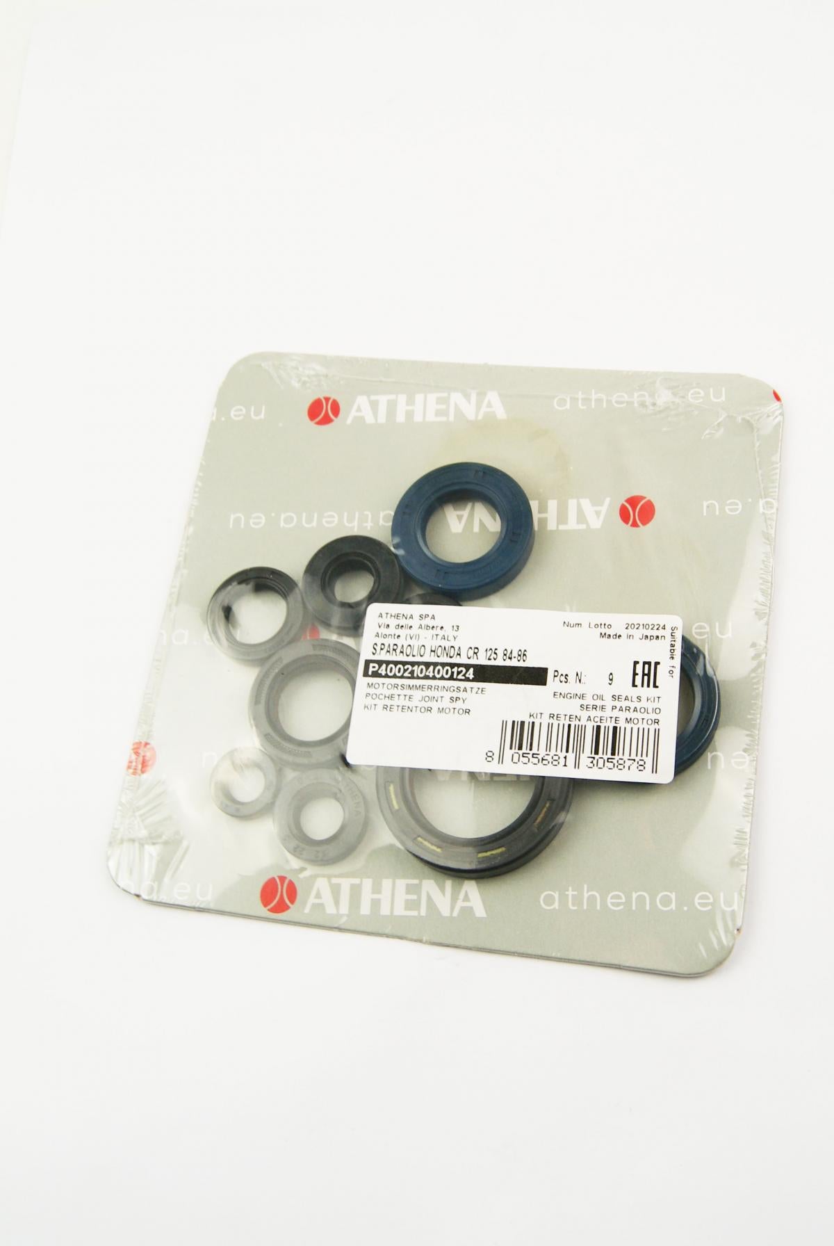 ENGINE OIL SEAL SET CR 125 83-86, ATHENA P400210400124 HONDA