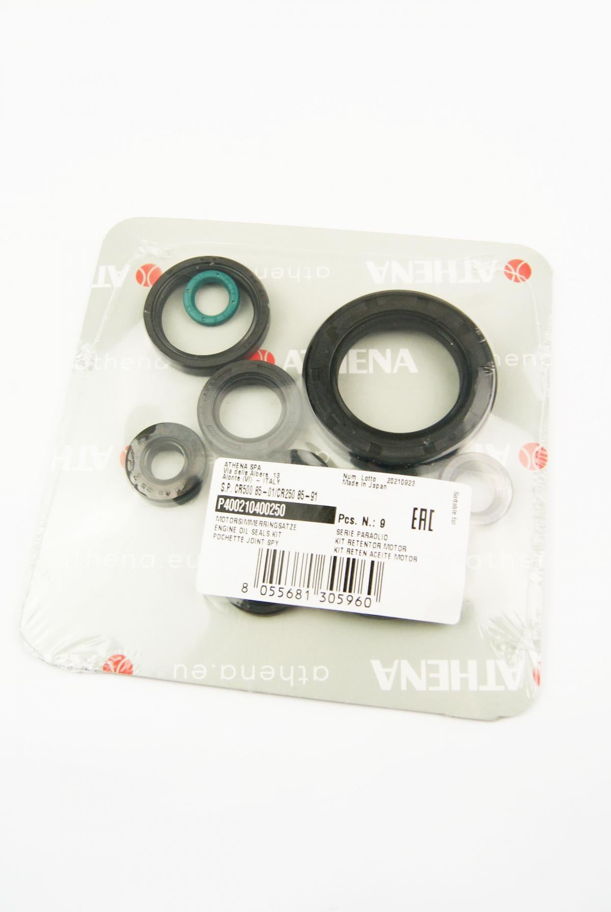 ENGINE OIL SEAL SET CR 250/500 85-91, ATHENA P400210400250 HONDA