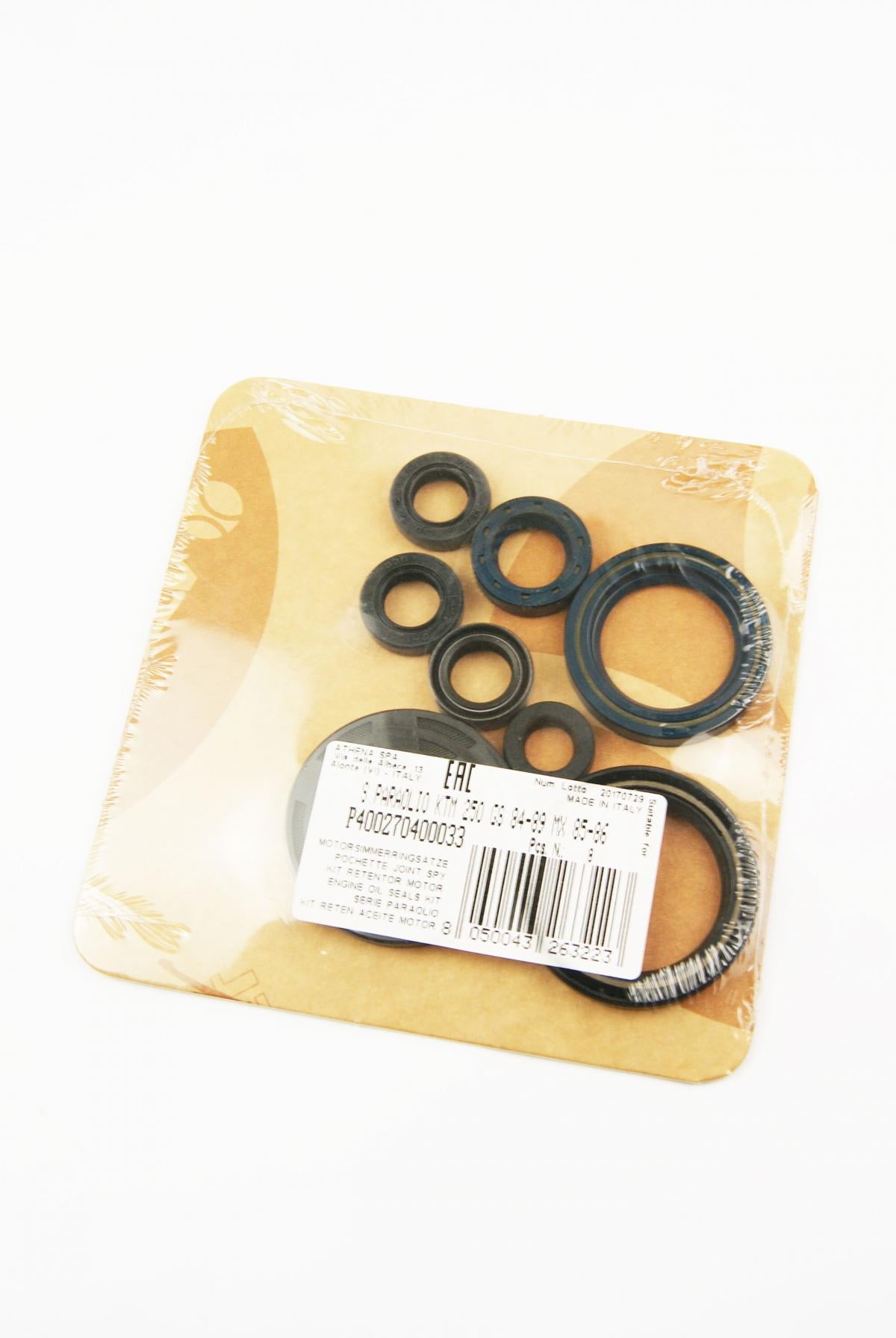 ENGINE OIL SEAL SET GS/MX 250 85-89, ATHENA P400270400033 KTM