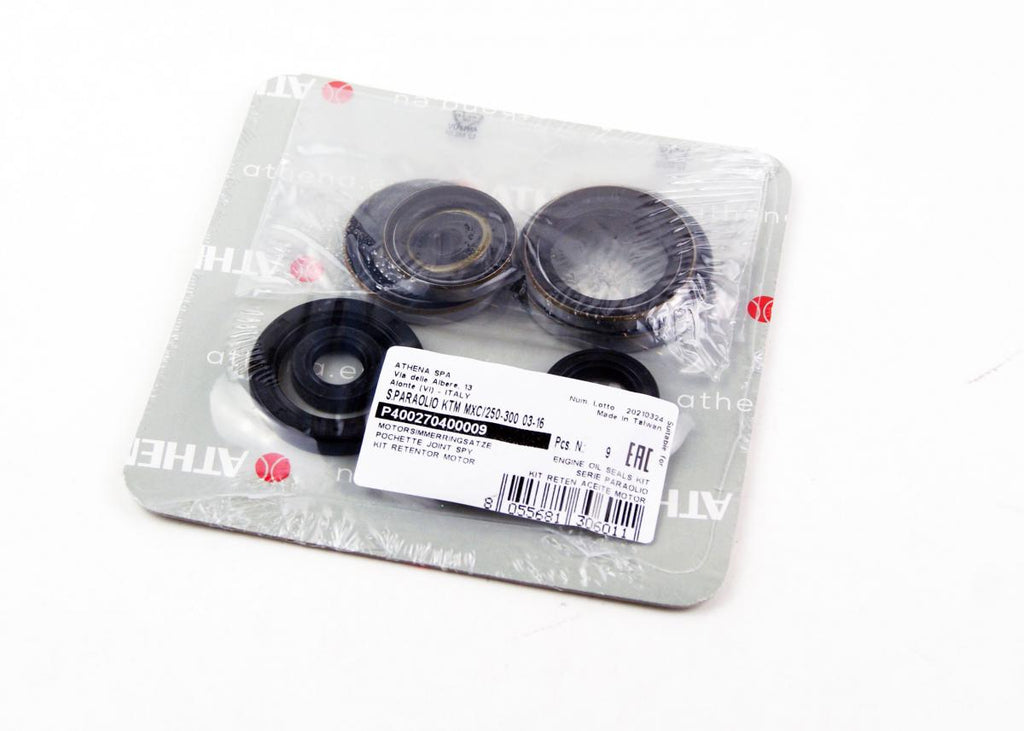 ENGINE OIL SEAL SET SX/XC/TC/TE 250/300 03-18, ATHENA P400270400009 KTM/HUSKY/HUSA