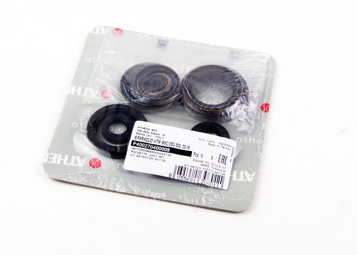 ENGINE OIL SEAL SET SX/XC/TC/TE 250/300 03-18, ATHENA P400270400009 KTM/HUSKY/HUSA