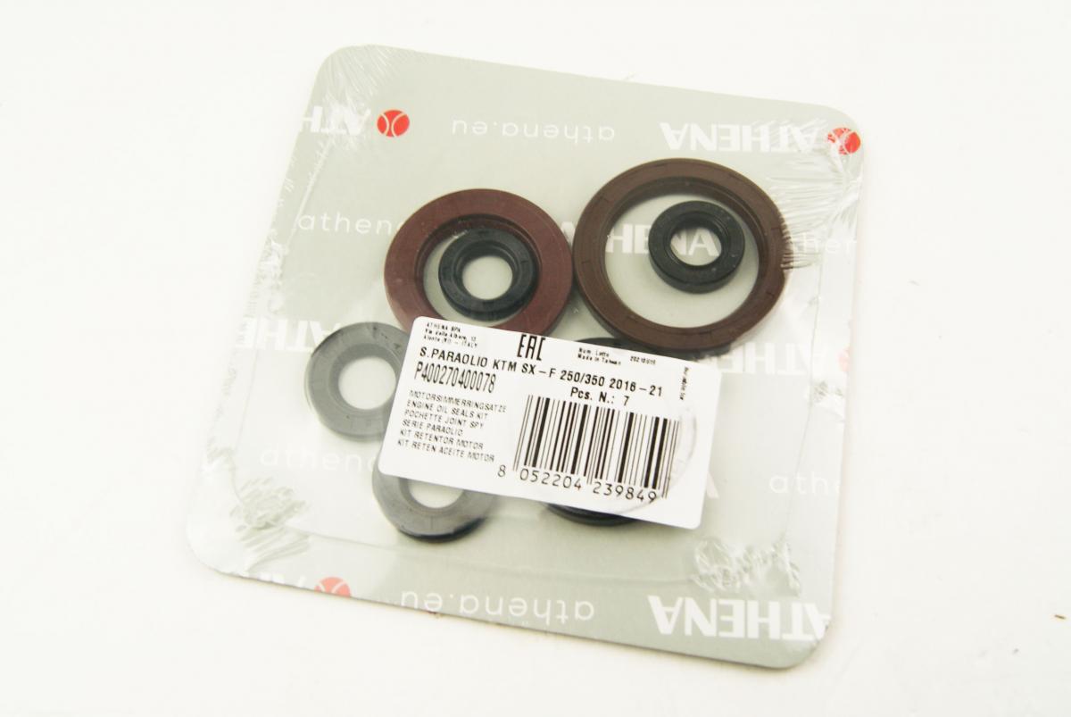 ENGINE OIL SEAL SET SX-F/FE/FC/EC/EX 250/350 16-22, ATHENA P400270400078 KTM/HUSKY/GAS