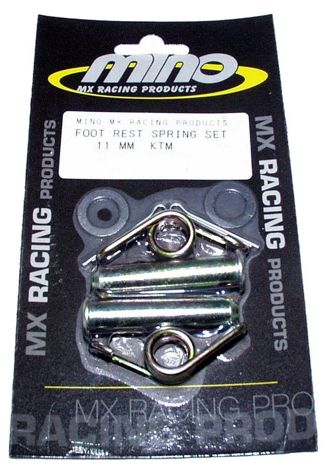 FOOT PEG SPRING & PIN SET KTM, MINO 12-0040
