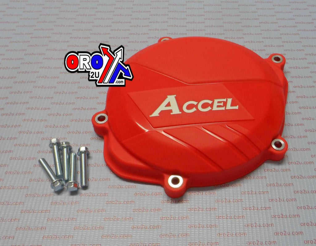 CLUTCH COVER PLASTIC PROTECTOR, ACCEL CCP-102 CRF 450 R 09-16