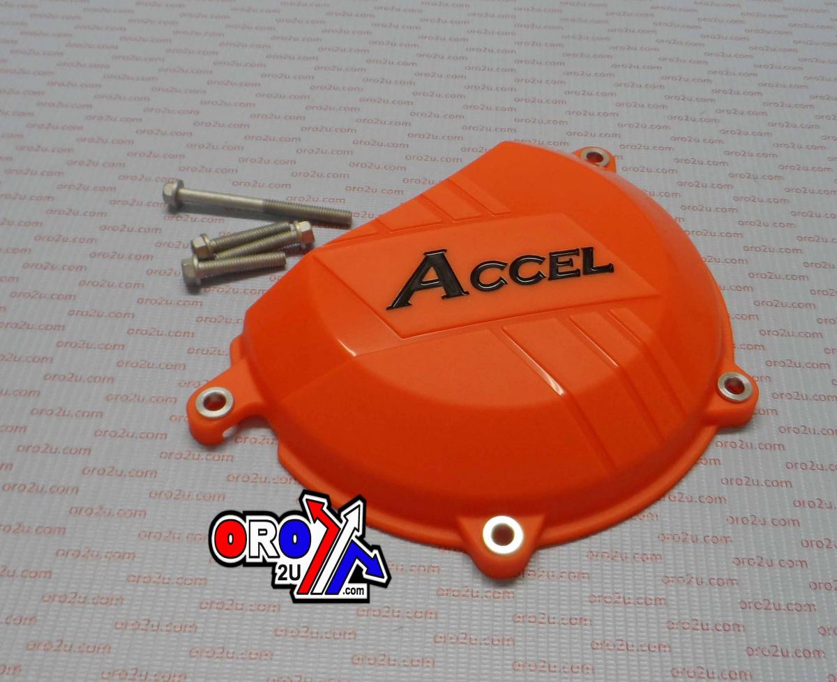 CLUTCH COVER PLASTIC PROTECTOR, ACCEL CCP-503 KTM & HUSKY