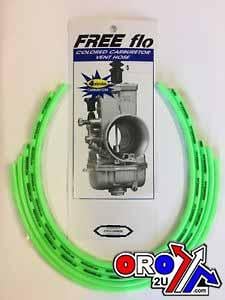 FREE FLO CARB VENT 4-STK PACK/5 GREEN