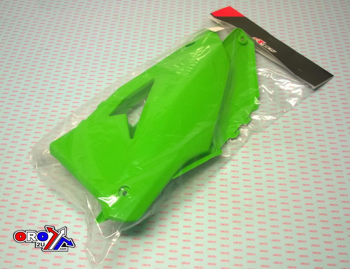 SIDE PANELS 2019-23 KX450 GREEN, RTECH R-FIKXFVE0019