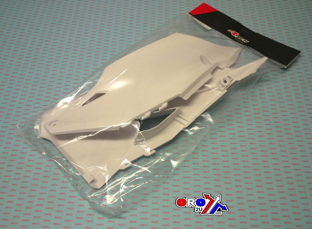 SIDE PANELS 2019-23 KX450 WHITE, RTECH R-FIKXFBN0019