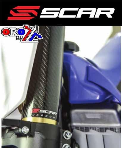 CARBON UPPER FORK WRAPS, SCAR RACING SFWUB 160x52 Carbon fibre