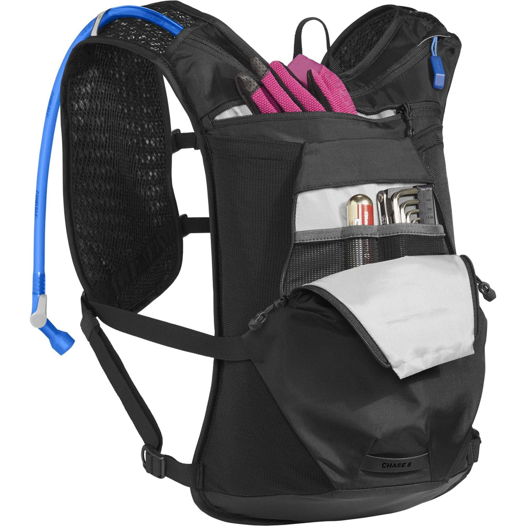 CAMELBAK CHASE BIKE VEST 8L WITH 2L RESERVOIR 2020: BLACK 8L CBCH8