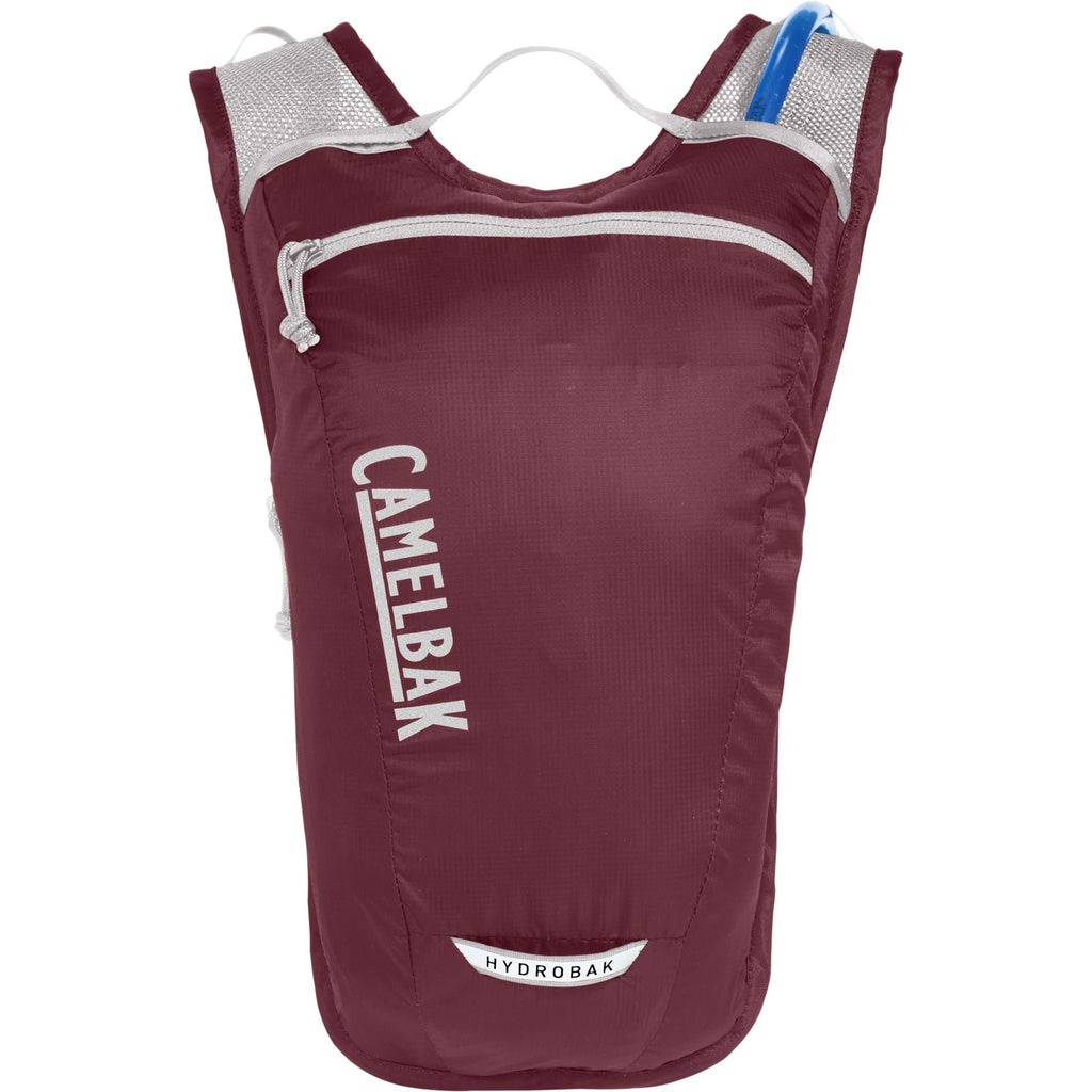 CAMELBAK WOMEN'S HYDROBAK LIGHT HYDRATION PACK 2.5L WITH 1.5L RESERVOIR 2021: BURGUNDY/SILVER CBHYDTLW50