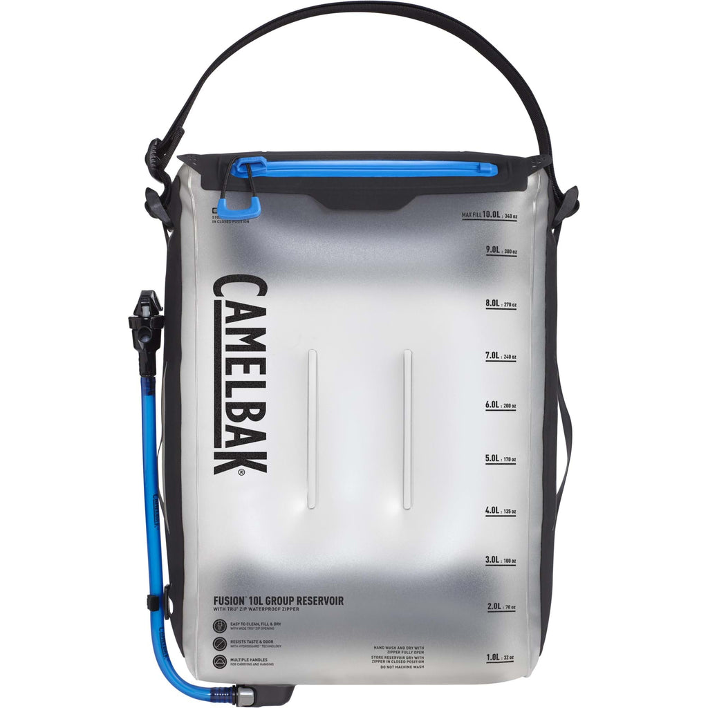 CAMELBAK FUSION 10L GROUP RESERVOIR WITH TRU ZIP WATERPROOF ZIPPER 2022: CLEAR CBFUSION10