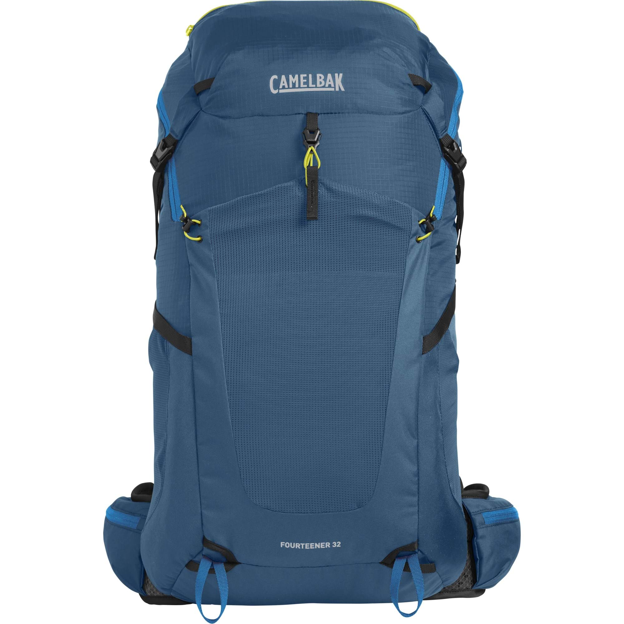 CAMELBAK FOURTEENER 32 HYDRATION PACK 2023: GIBRALTAR NAVY/SUMMER LIME 32L CBFOUR32