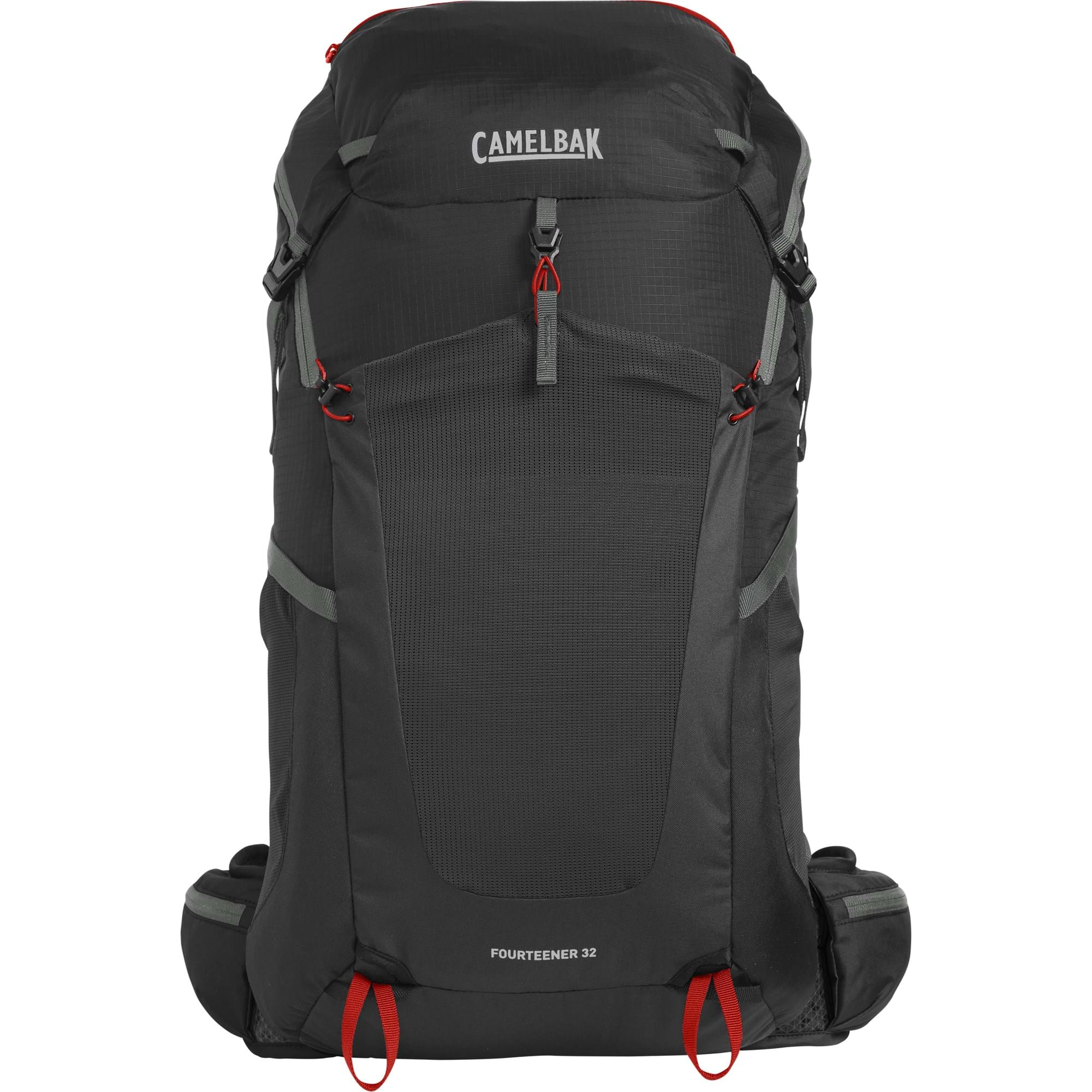 CAMELBAK FOURTEENER 32 HYDRATION PACK 2023: BLACK/RED POPPY 32L CBFOUR32