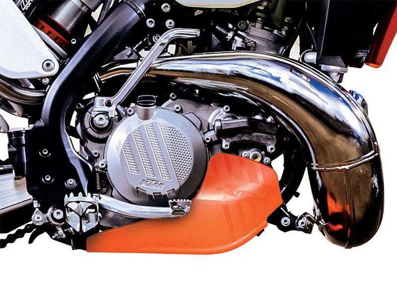 PLASTIC SKID PLATE KTM 250/300, RTECH R-PMKTMAR3018, PLASTIC ENGINE COVER