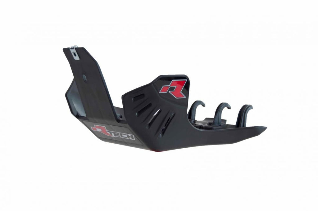 PLASTIC SKID PLATE BETA RR 250/300 2013-19, RTECH R-PMBETNR3019, PLASTIC ENGINE COVER BLACK