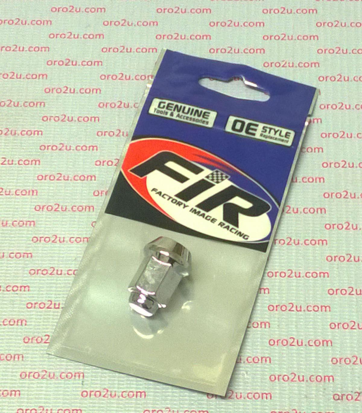 LUG NUT 3/8 BEVELED CHROME, LUG3CA