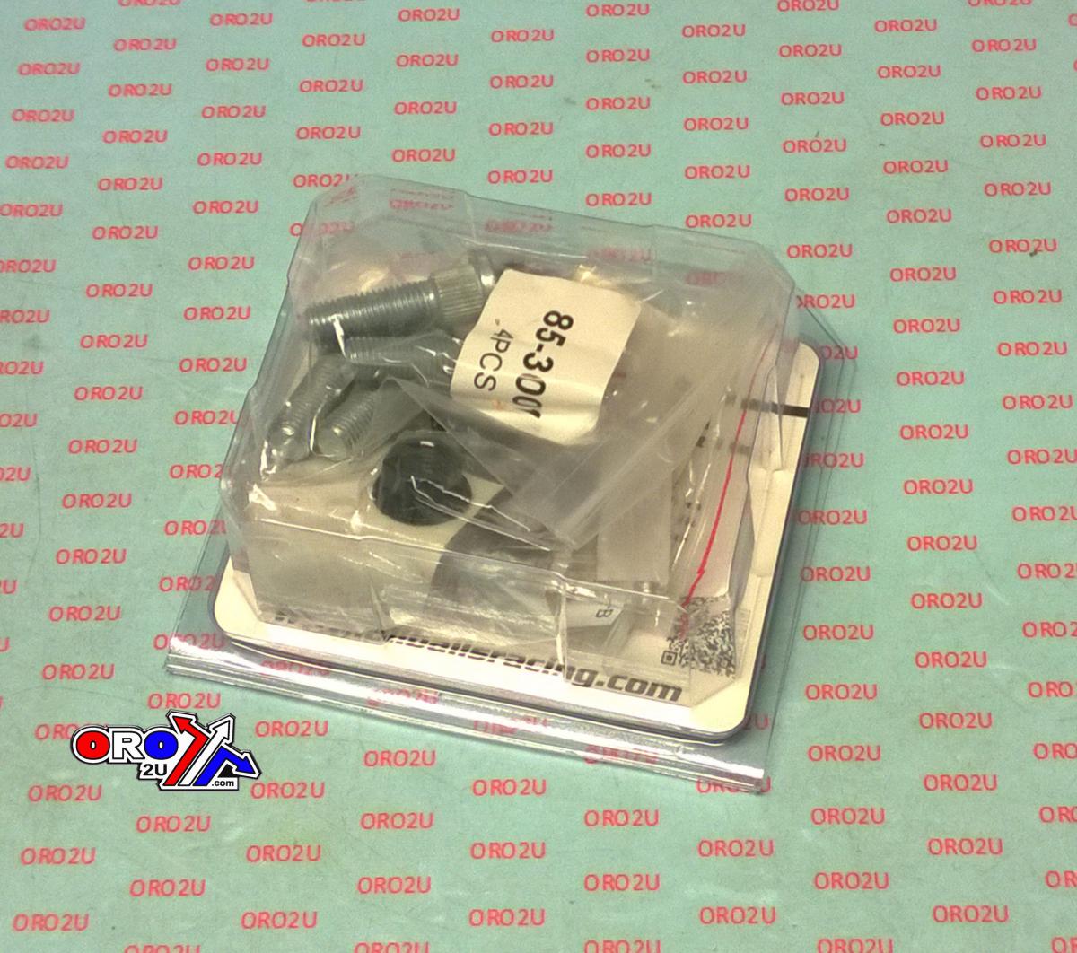 Wheel Stud and Nut Kit, ALLBALLS 85-1004