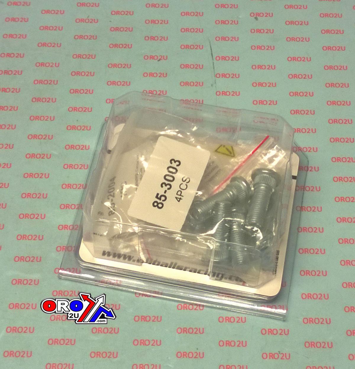 WHEEL NUTS AND STUDS SET-4, ALLBALLS 85-1126, Yamaha YFS200 Blaster 88-94