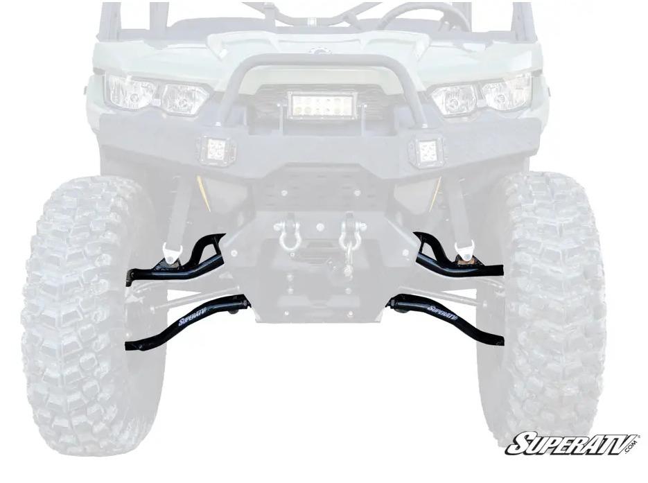 Can-Am Defender Big Fat Tyre A-Arm Set, SUPER ATV, AA-CA-DEF-2-HC-02, NO BUSHING OR BALL JOINT INCLUDED
