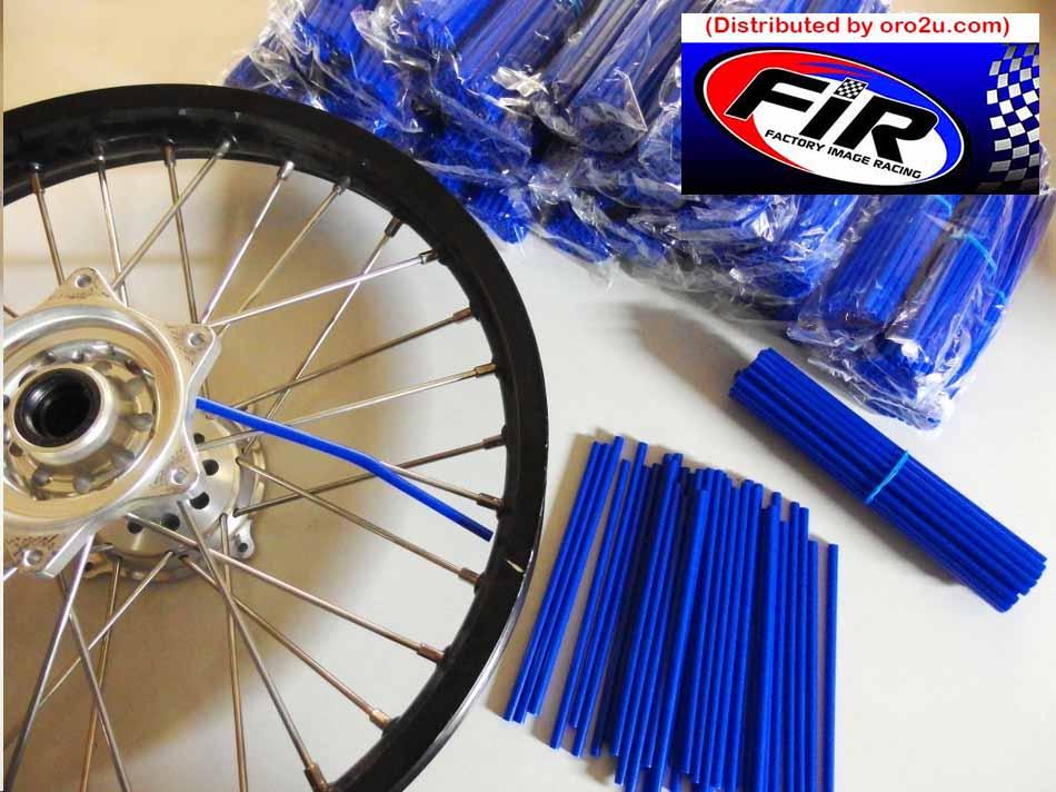 SPOKE SKIN SET 8.5 & 7.5 WHT, SS-101, 76 PCS, WHITE