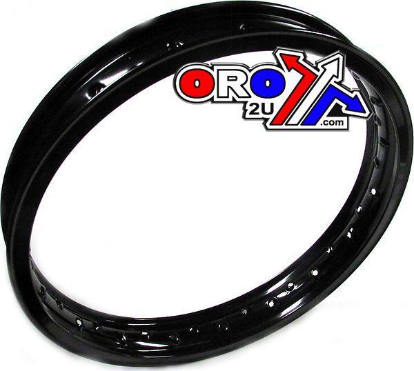 RIM 160 x 21 36H MTX MOTO ALLOY RIM BLACK