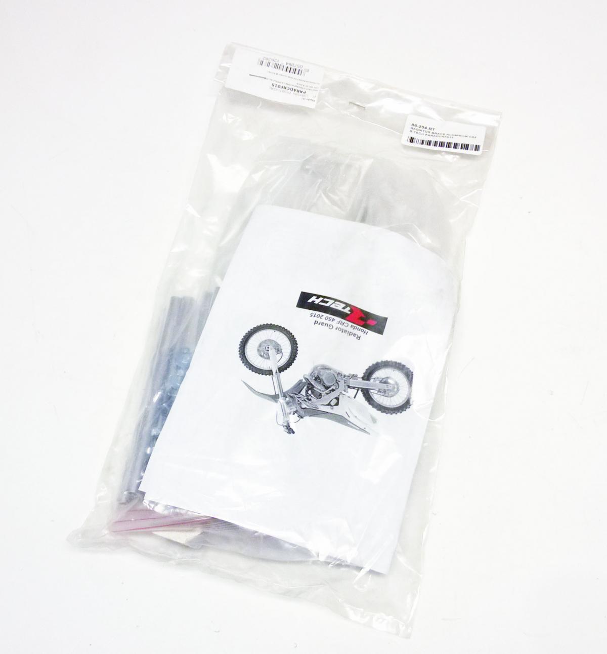 RADIATOR BRACE ALUMINUM CRF, R-TECH PARADCRF015