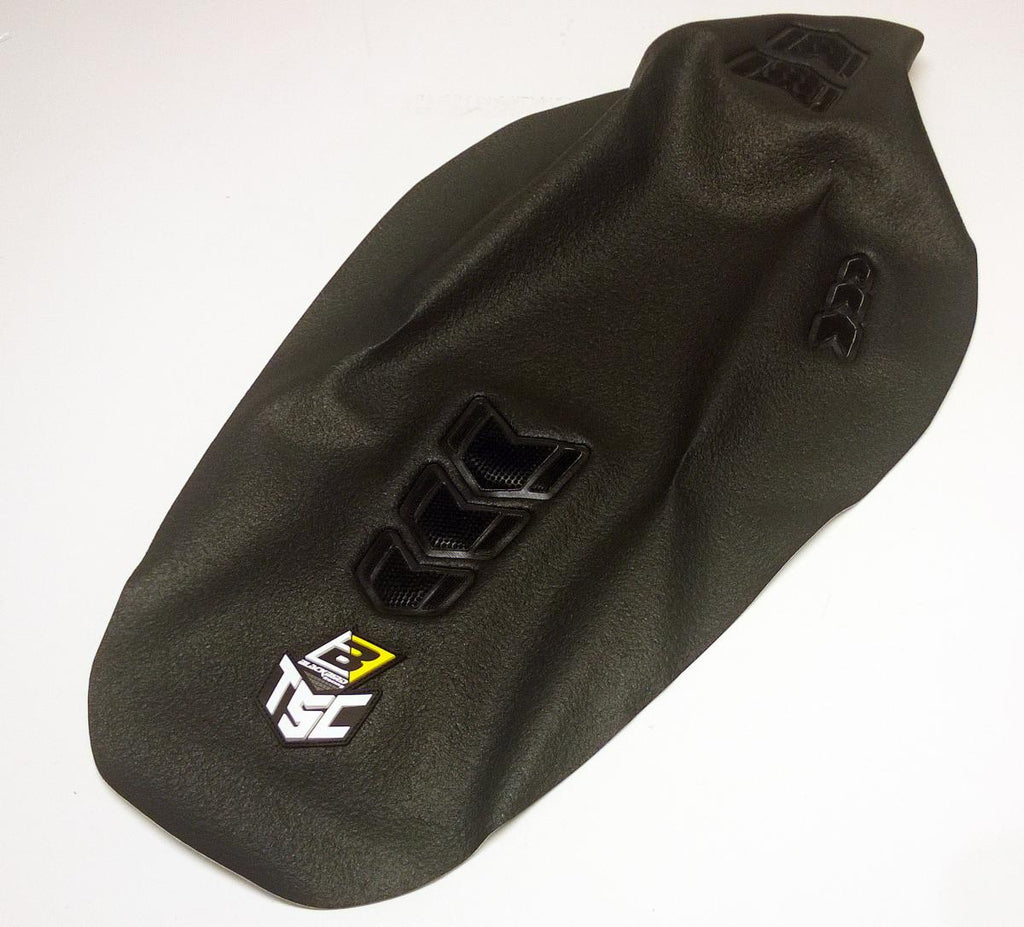 02-21 YZ TRACTION BLACK, SEAT COVER BLACKBIRD 1230J