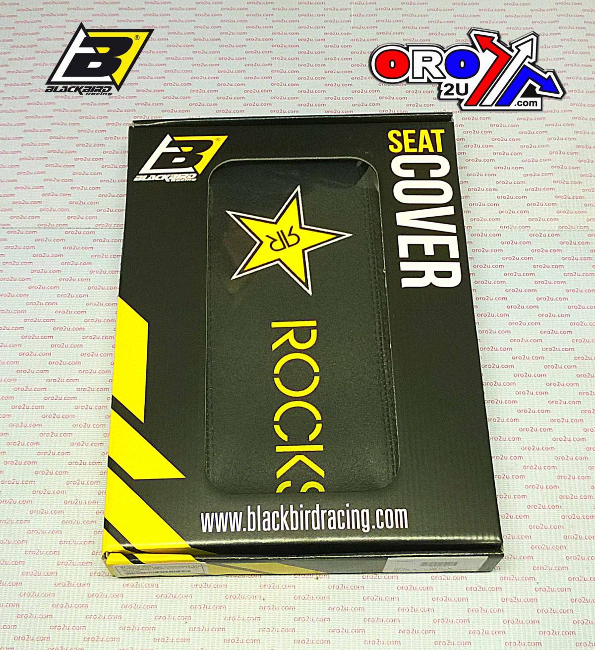 CRF250 CRF450R ROCKSTAR ENERGY, BLACKBIRD SEAT COVER 1147L