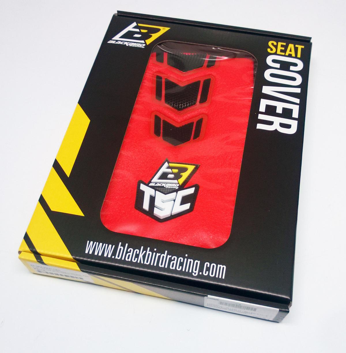 17-20 CRF450 TRACTION CONTROL RED, SEAT COVER BLACKBIRD 1148J/01