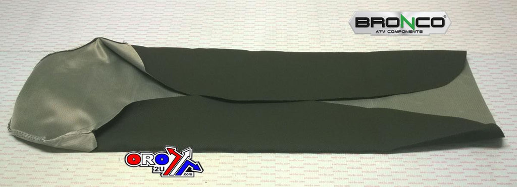 SEAT COVER KFX 80 ONLY BLACK, BRONCO AT-04622 GRIPPER, 332196 (Does not fit LT80)