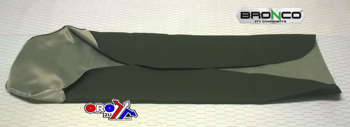 SEAT COVER KFX 80 ONLY BLACK, BRONCO AT-04622 GRIPPER, 332196 (Does not fit LT80)