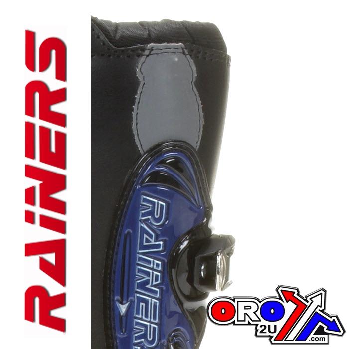 ATV BOOTS BLACK US 8 RAINERS 73042